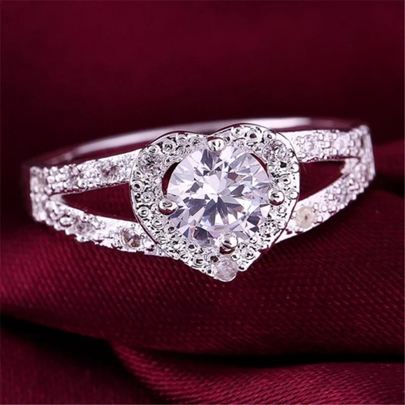 Jewelry - Bridal silver ring jewelry fashion charm woman